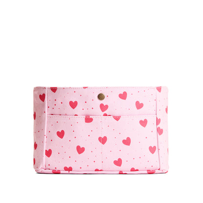 Printed Canvas Purse Organizer