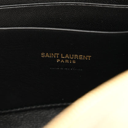 Suede Matelasse Monogram Mini Lou Camera Bag Matte Gold