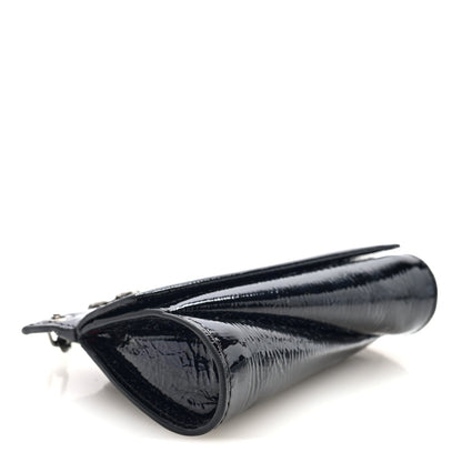 Patent Vog Small Loubitwist Clutch Black