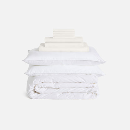 Classic Percale Bedding Move-In Bundle