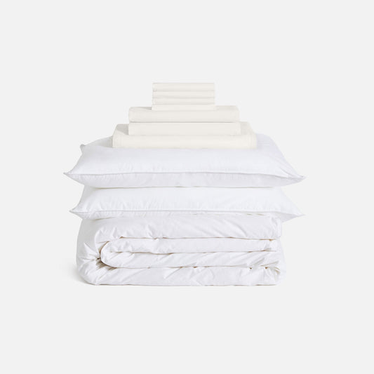 Luxe Sateen Bedding Move-In Bundle