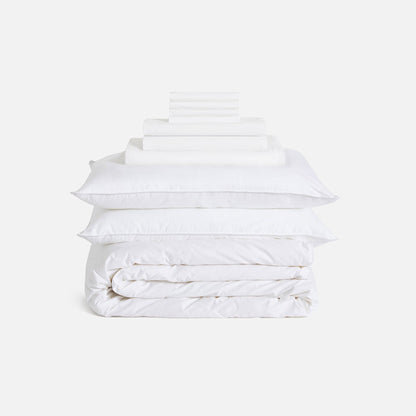 Classic Percale Bedding Move-In Bundle