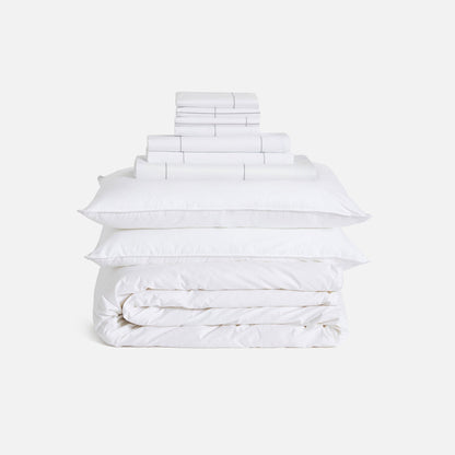 Classic Percale Bedding Move-In Bundle