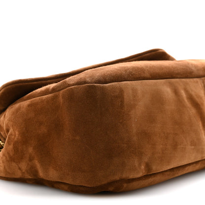 Suede Large Calypso Caramel Cognac