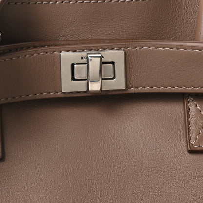 Smooth Calfskin Small Bel Air Carry All Bag Taupe Taupe