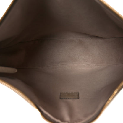 Empreinte Monogram Giant Loop Hobo Dove Gray Cream