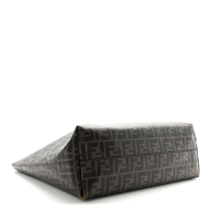 Zucca Spalmati Medium Roll Tote Tobacco Fuxia