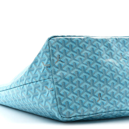 Goyardine Saint Louis GM Balise Beach Towel Set Turquoise