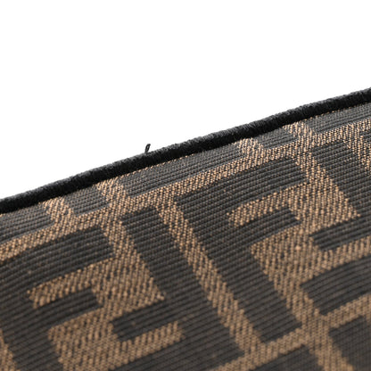 Fabric Jacquard FF 1974 Mini Baguette Tobacco Moro Black