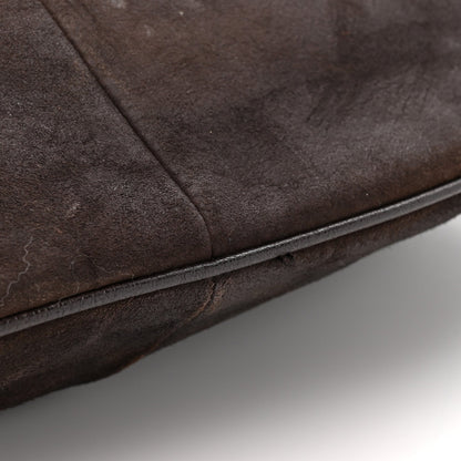 Suede Mombasa Hobo Brown