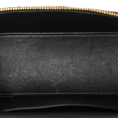 Pony Hair Mini Gaby Vanity Case Black
