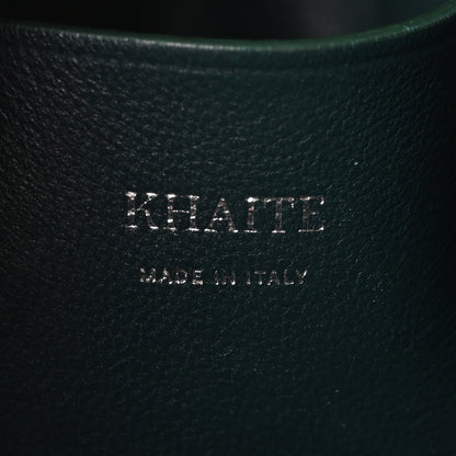 Suede Studded Small Elena English Green