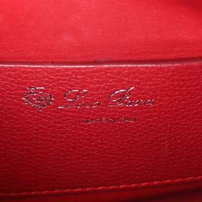 Grained Calfskin Milky Way Shoulder Bag Red
