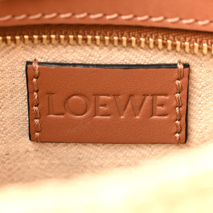 Calfskin Raffia Paulas Ibiza Pochette Bag Natural Tan