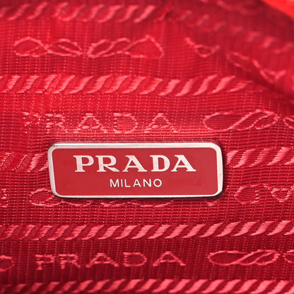 Tessuto Nylon Mini Re-Edition 2000 Bag Rosso