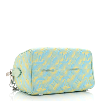 Empreinte Monogram Summer Stardust Speedy 20 Water Green