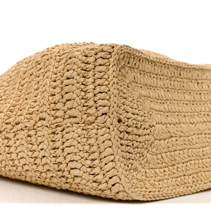 Raffia Rive Gauche Tote Natural
