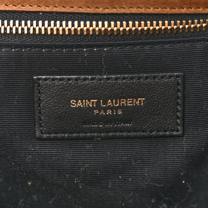 Suede Large Calypso Caramel Cognac