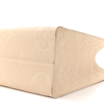 Empreinte Monogram Giant Onthego PM Cream Beige
