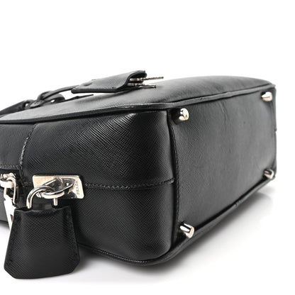 Saffiano Vitello Bauletto Black