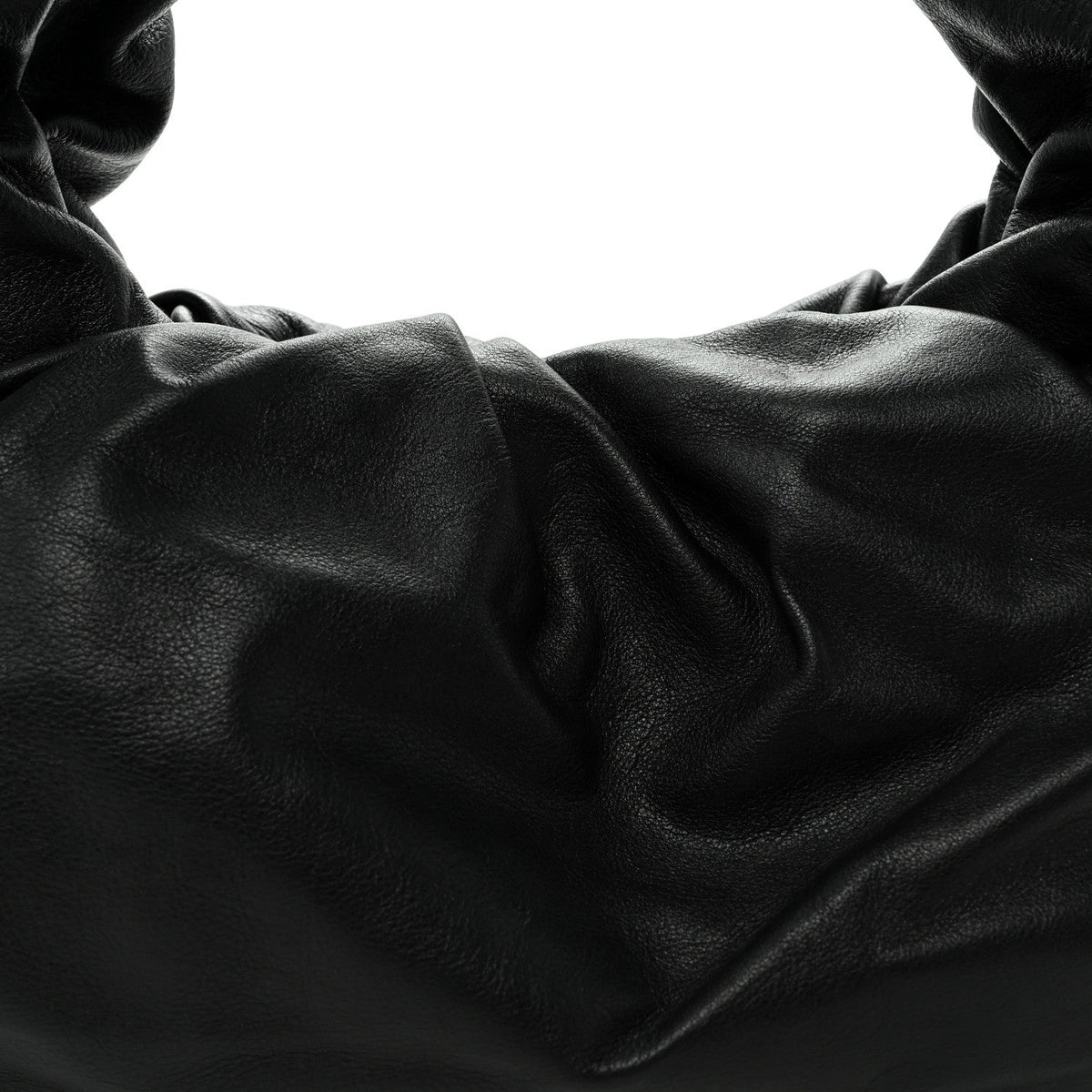 Smooth Butter Calfskin Small The Shoulder Pouch Black
