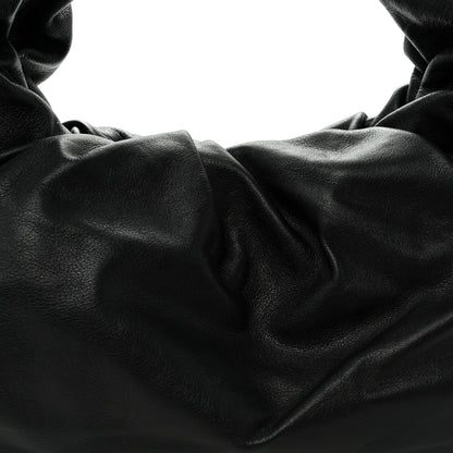 Smooth Butter Calfskin Small The Shoulder Pouch Black