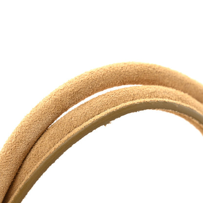 Suede Calfskin Medium New Luggage Beige