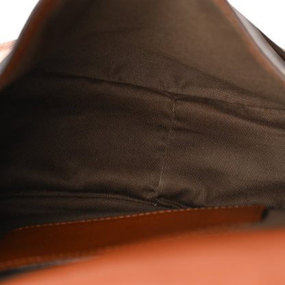 Calfskin Medium Marcie Round Crossbody Bag Tan
