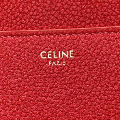 Grained Calfskin Classique 16 Top Handle Bag Red