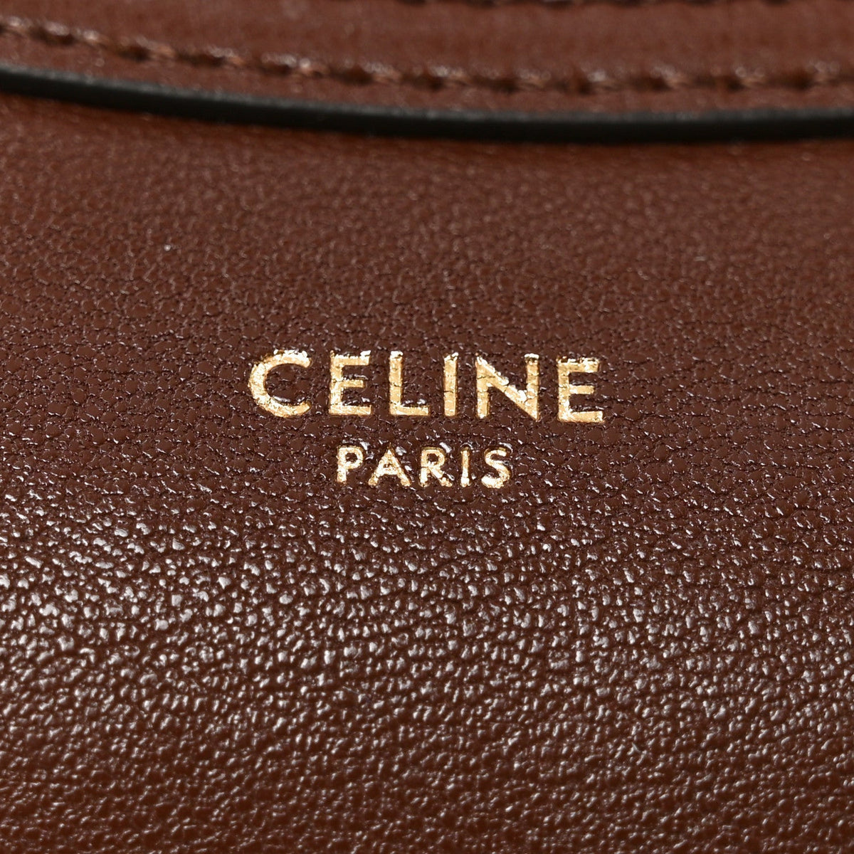 Supple Shiny Lambskin Medium Smiling New Luggage Brick