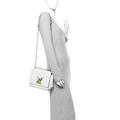 Epi Twist Shoulder Bag MM White