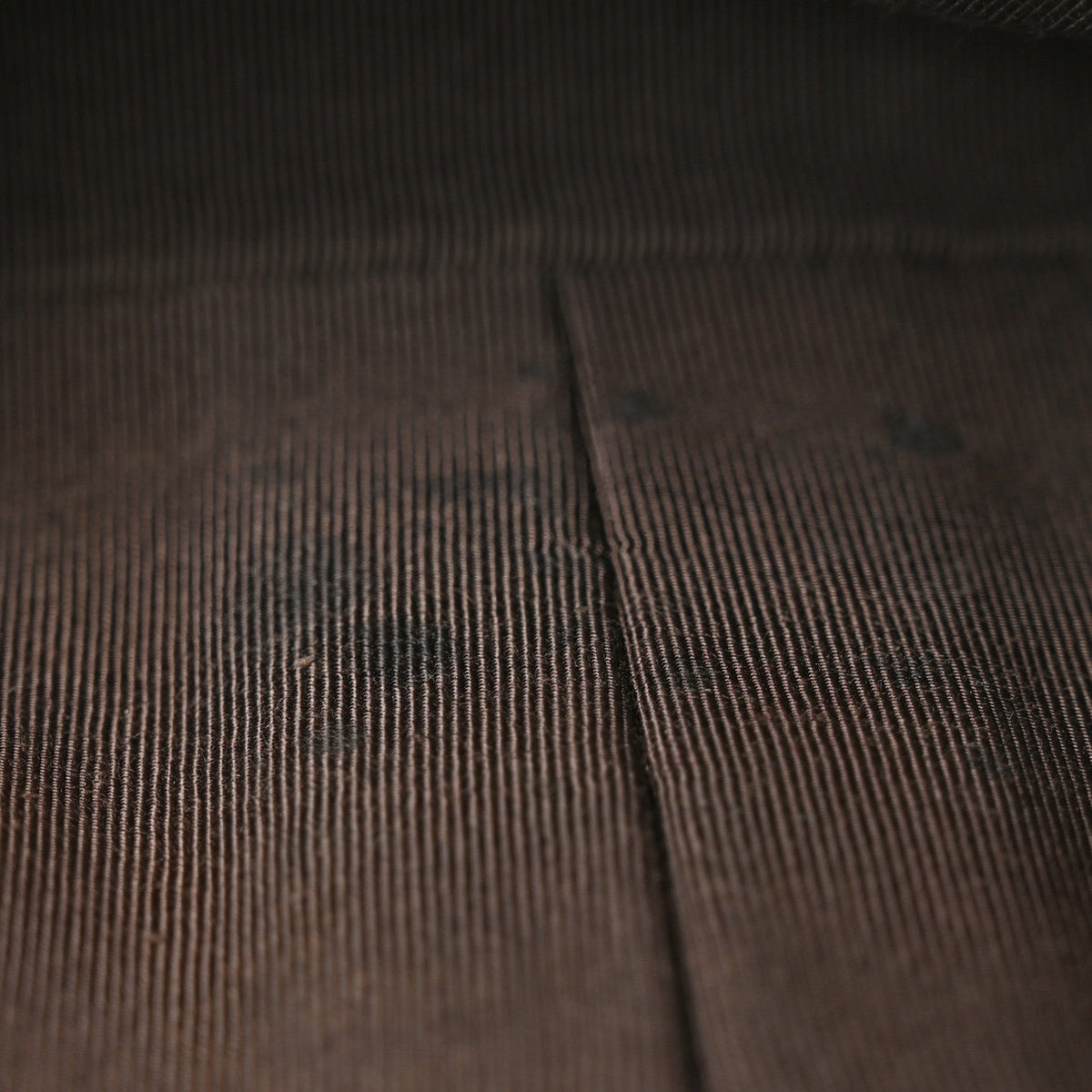 Denim Chocolate Bar Quilted East West Flap