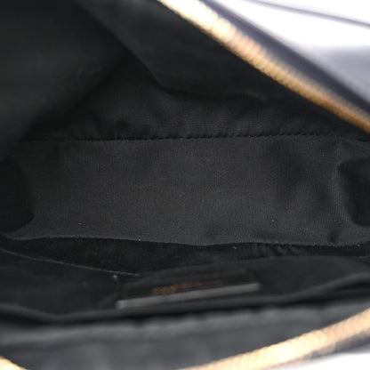 Calfskin Matelasse Monogram Lou Camera Bag Deep Marine