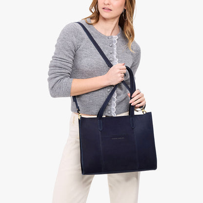 Large Lola Zipper Crossbody Tote