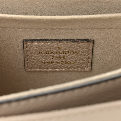 Grained Calfskin Lockme Tender Greige