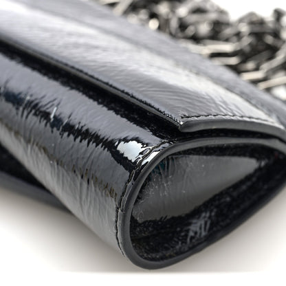 Patent Vog Small Loubitwist Clutch Black
