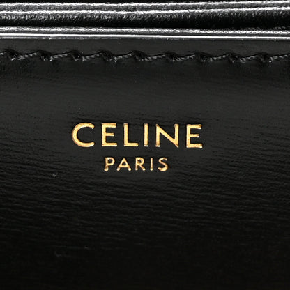 Shiny Calfskin Medium Triomphe Black