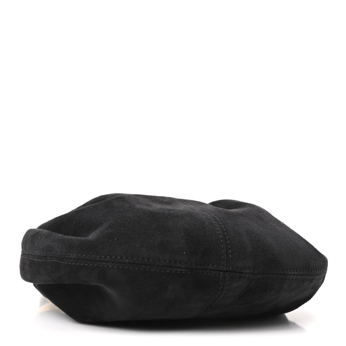 Suede Mini Bracelet Hobo Bag Black