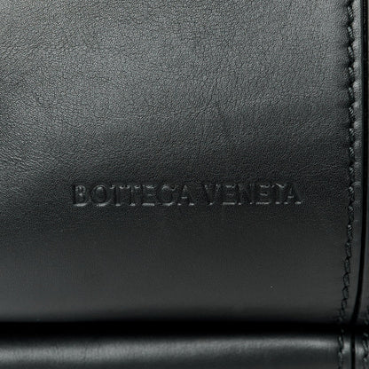 Calfskin Small Falcon Shoulder Bag Black