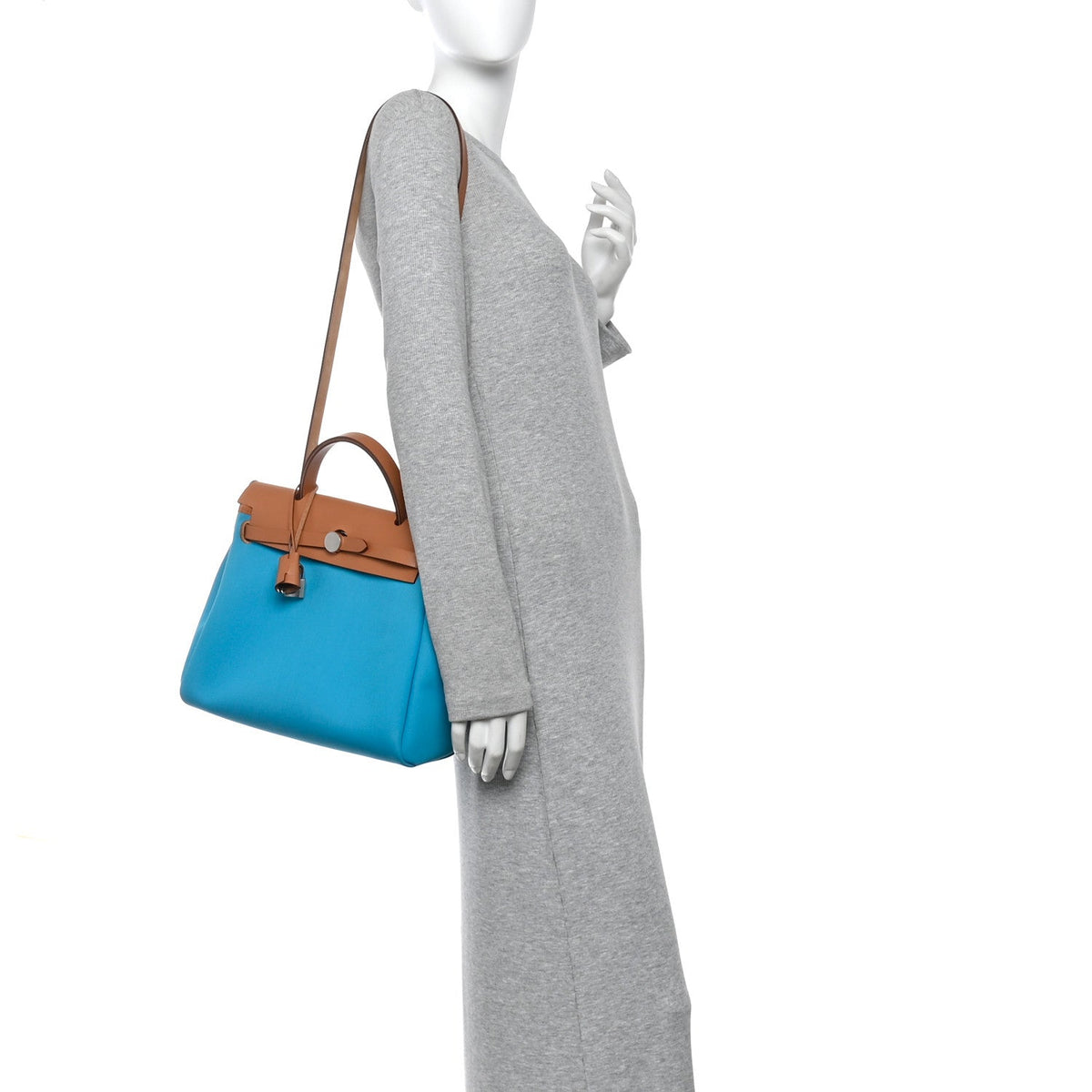 Toile Officier Vache Hunter Verso Herbag Zip Retourne PM 31 Bleu Azteque Menthe