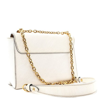 Epi Twist Shoulder Bag MM White