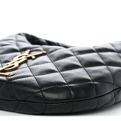 Lambskin Quilted Icarino Bag Black