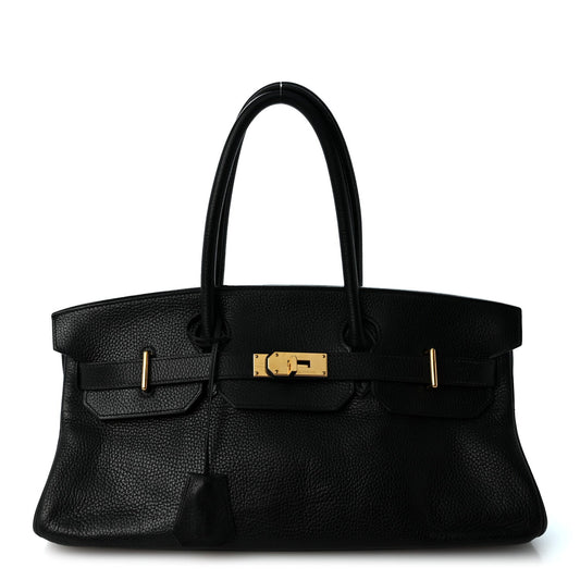 Taurillon Clemence JPG Birkin 42 Black