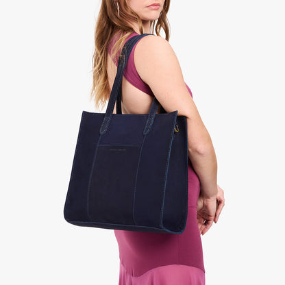 Large Lola Zipper Crossbody Tote