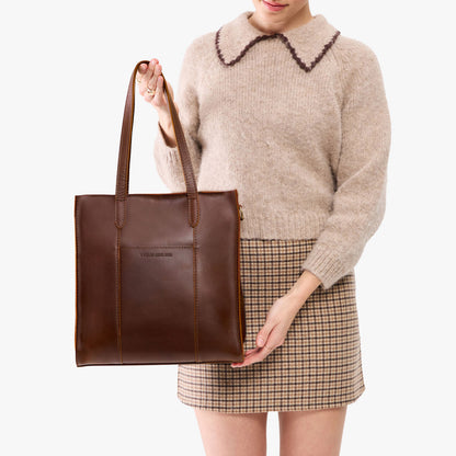 Large Lola Zipper Crossbody Tote