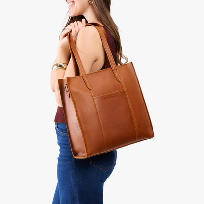 Large Lola Zipper Crossbody Tote