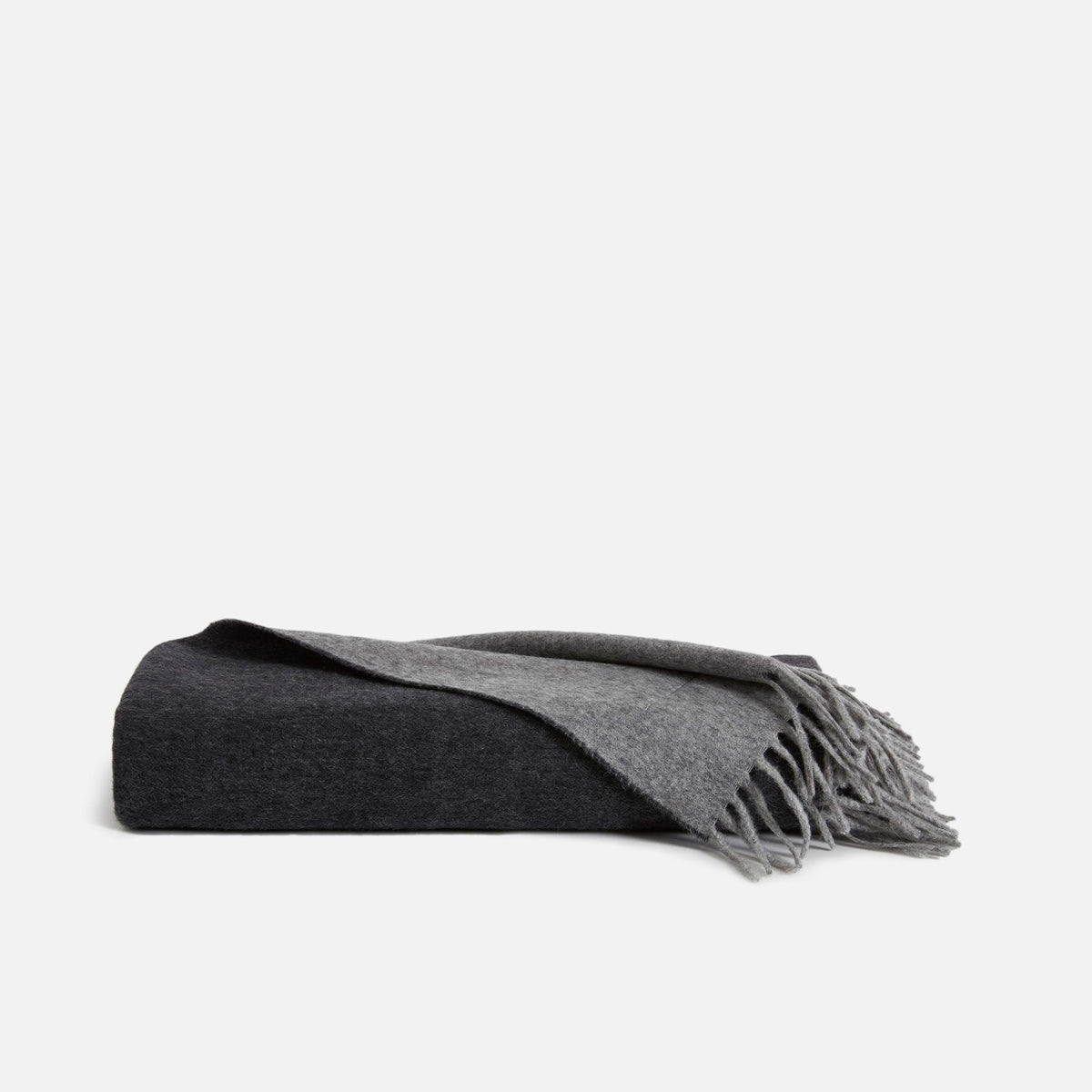 Two-Toned Lambswool Throw Blanket - Last Call